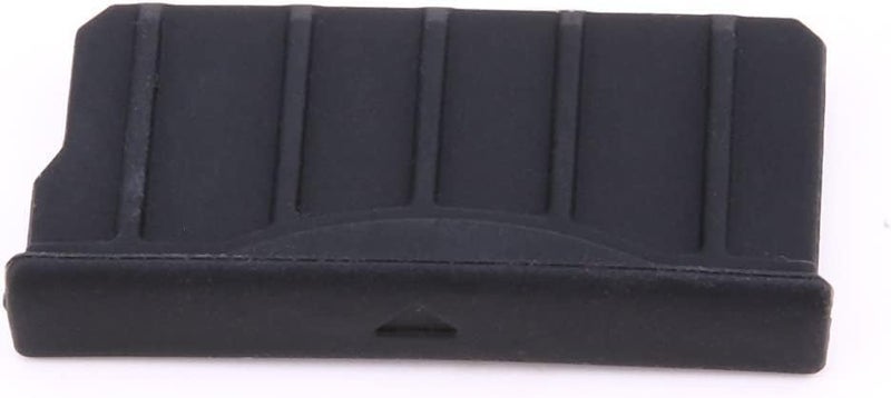 JMXLDS 5PCS Dock Dust Plug Silicone Earphone Jack Charging Dust Proof Cover Dust Stopper Dustproof Case Kits for 3DS / New 3DS / 3DS XL LL/New 3DS XL LL Console Black - Image 2